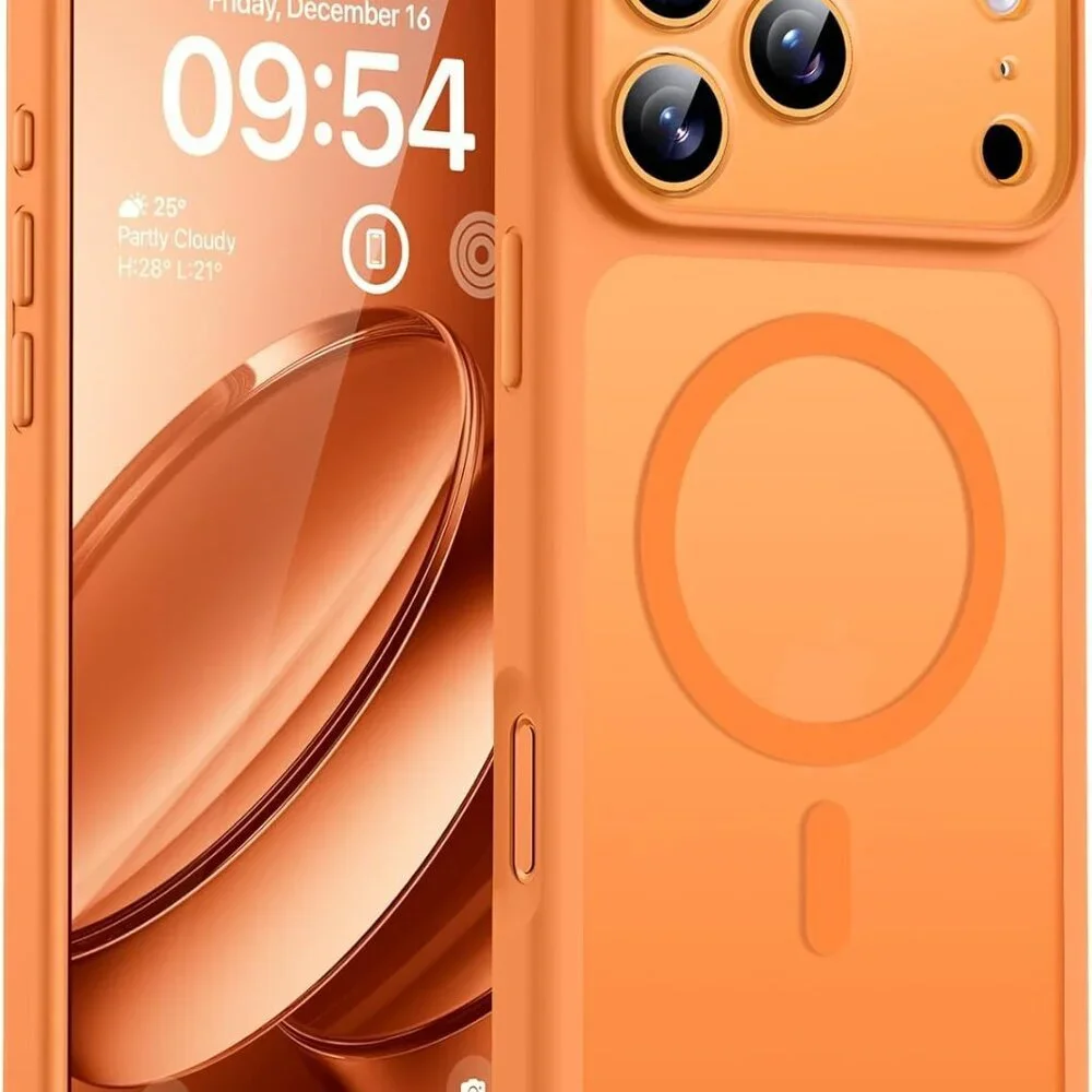 TOCOL for iPhone 17 Pro Case, Full Camera Protection, Built-in Magnetic Ring, Co